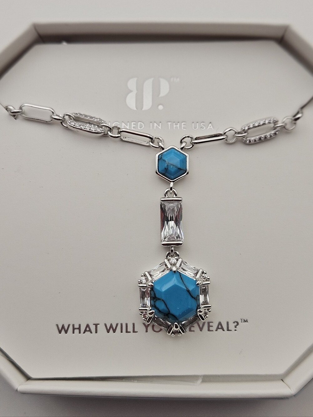 Bomb Party NK99948 December "Gems And Tonics" Turquoise Magnesite